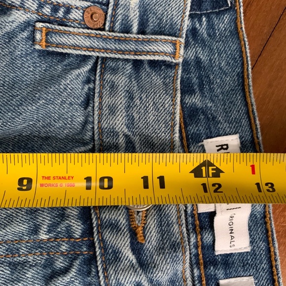🌷sold🌷RE/DONE • Low Slung Crop Jeans - Picture 14 of 16